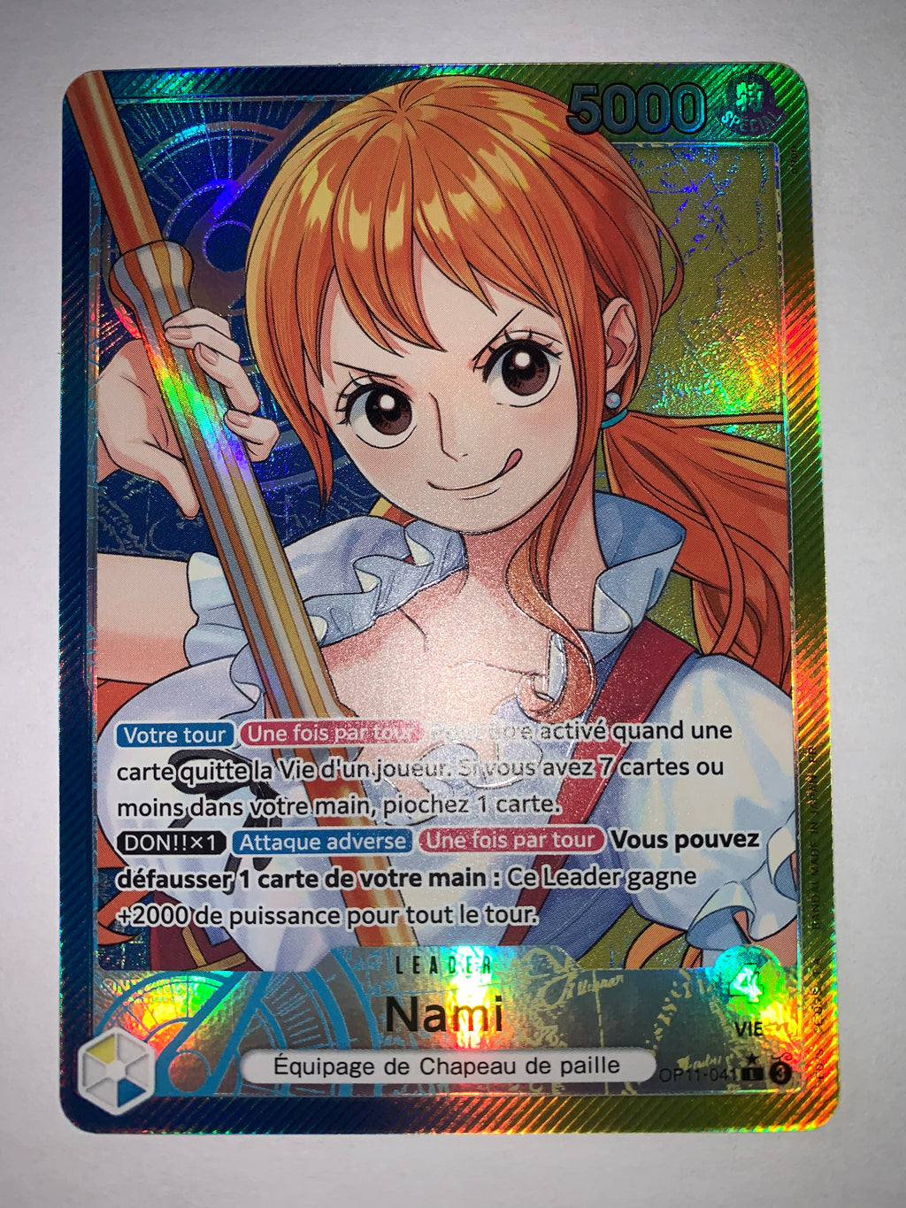 Carte One Piece - Nami Leader Alt - OP11 - 041 FR