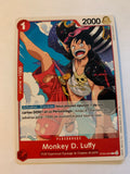 ONE PIECE FRANCAIS CARTE MONKEY D. LUFFY ST23-004 ST EN MINT