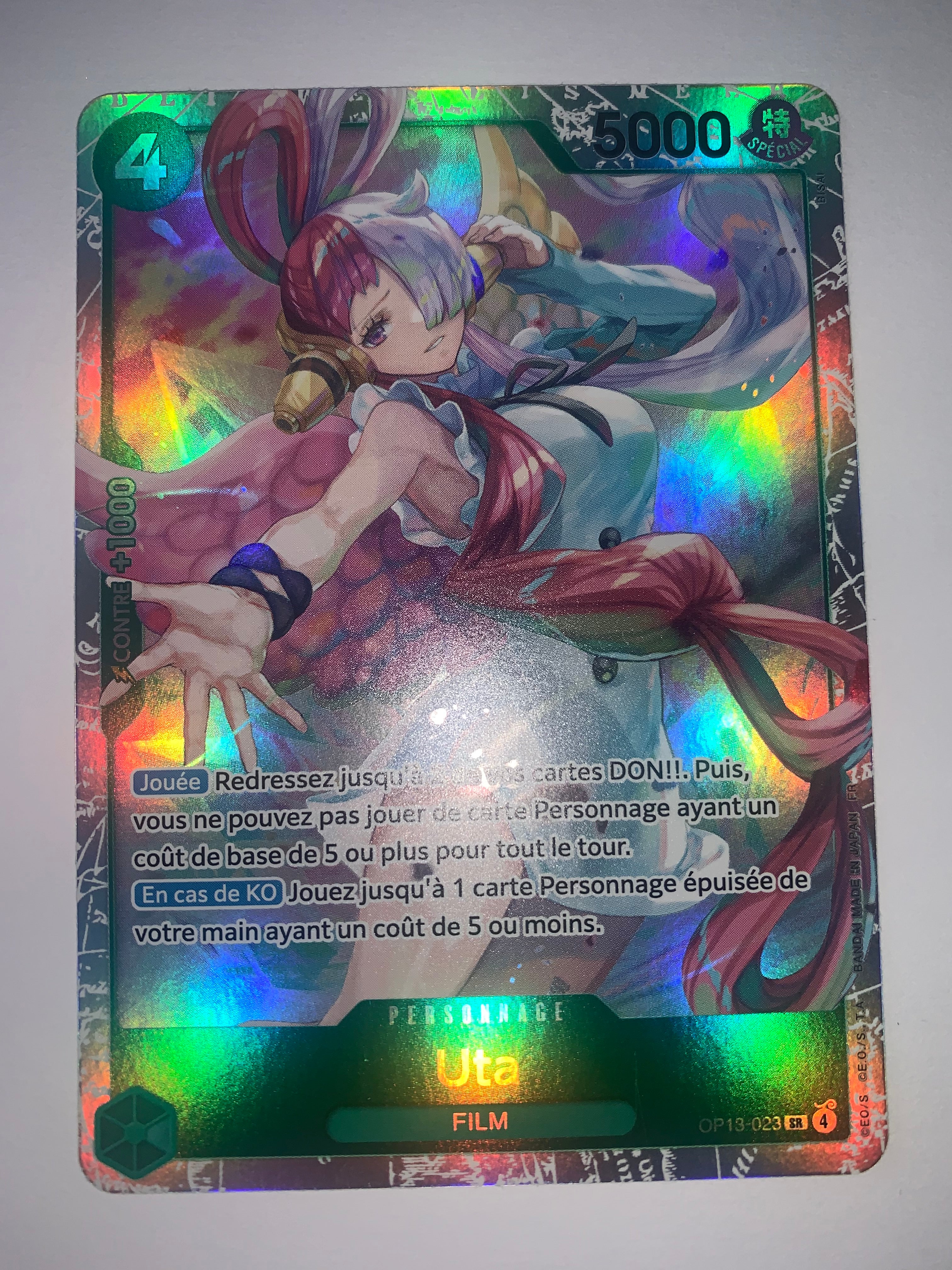 Carte ONE PIECE  UTA OP13-023 FR MINT