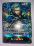 One Piece Card Game Carte Holo Roronoa Zoro OP10-095 Alt FR Mint