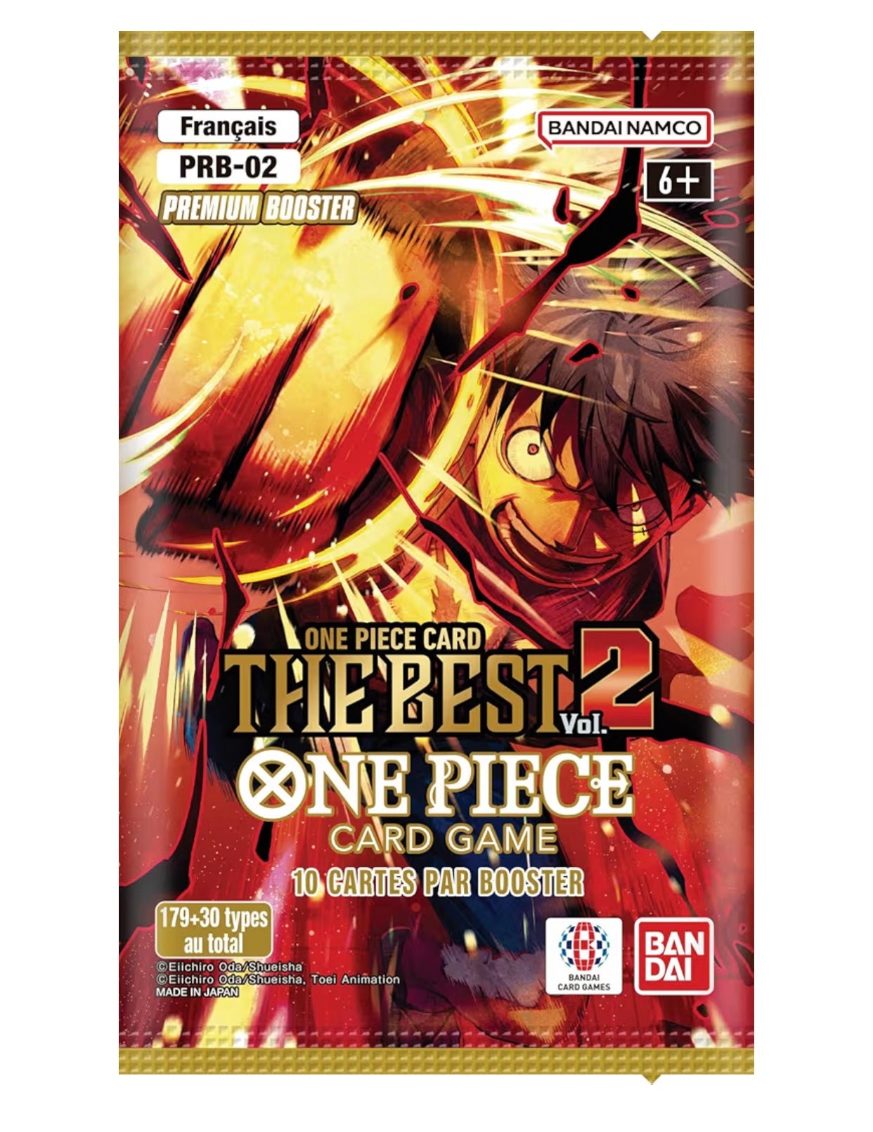 [FR] One Piece - Booster de 10 cartes Premium Booster PRB02 : The Best Vol. 2